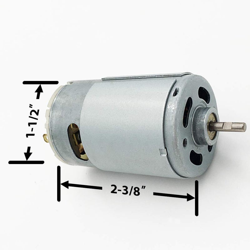 Highwild 6-Volt 1/8" Shaft Feeder Replacement Motor Multi-Set - 3 Pack - Image 3